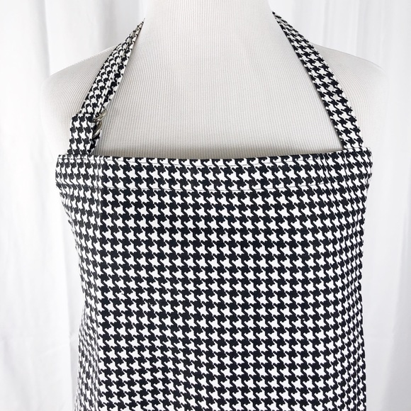 Alabama Inspired Houndstooth Adult Apron - Picture 1 of 6